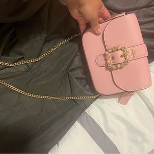 Coach pink crossbody